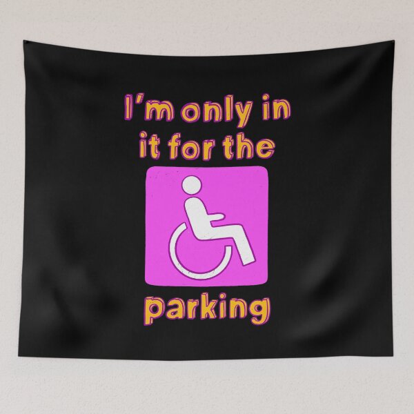 Item preview, I'm only in it for the parking designed and sold by IHateDumplings.