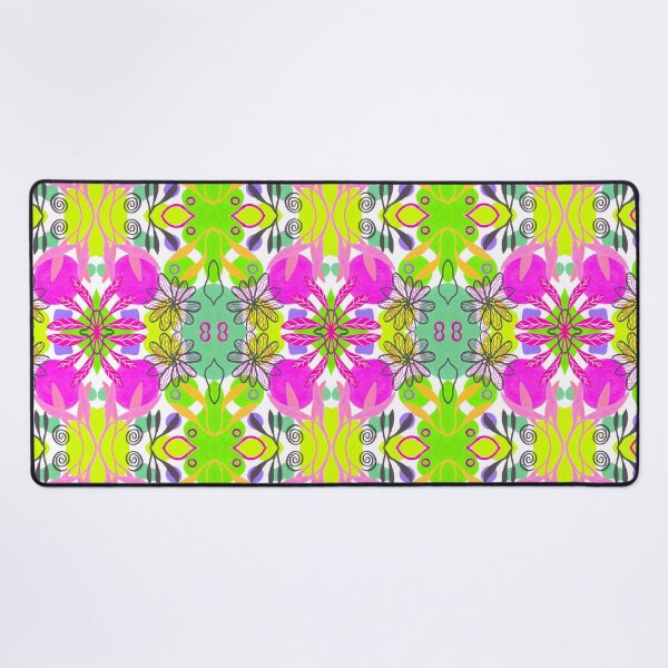 Item preview, Delightful Purple Flowers Garden Pattern designed and sold by Claudia Lucia Art - Design.