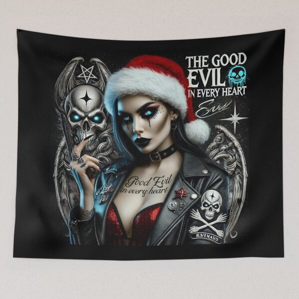 Item preview, Gothic Punk Santa Dark Rebel designed and sold by Voodoo Store Paranormal Collections.