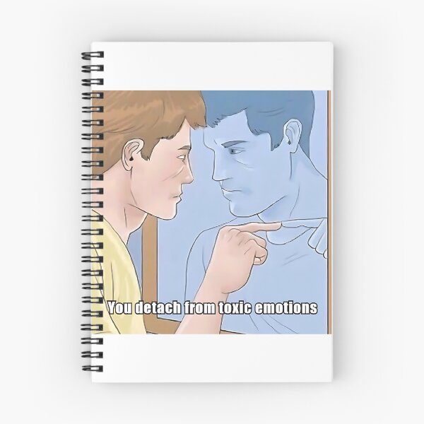 Item preview, You detach from toxic emotions Stoic Meme designed and sold by LexaArtworks.