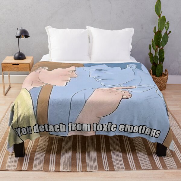 Item preview, You detach from toxic emotions Stoic Meme designed and sold by LexaArtworks.