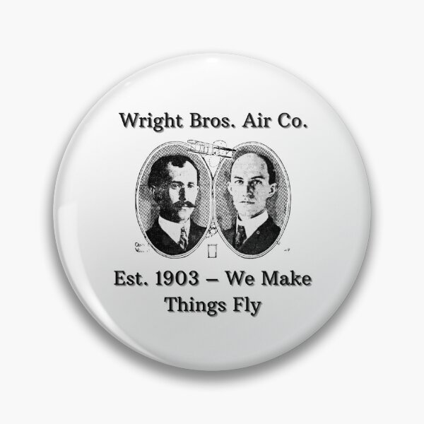 Item preview, Wright Bros. Air Co. – Est. 1903 Aviation Logo designed and sold by AirmanTalha.