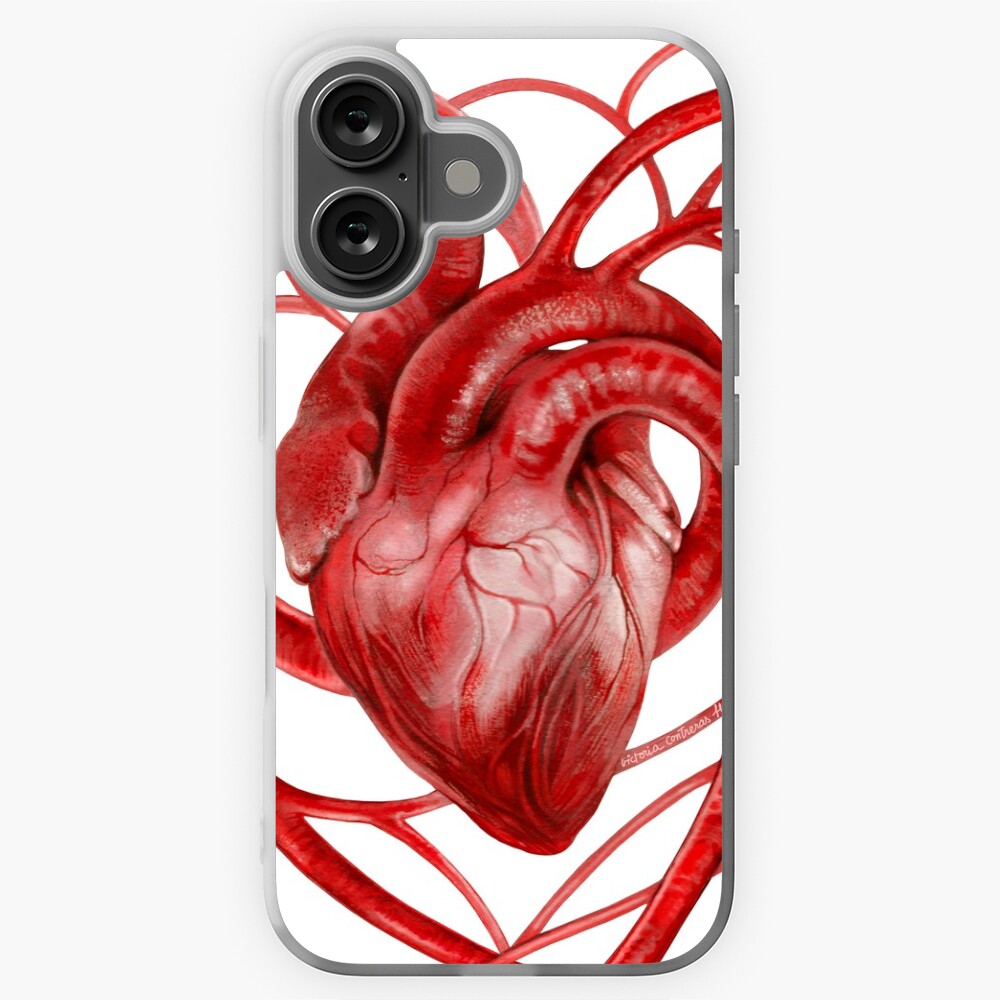Vista previa del artículo con la obra «Funda blanda para iPhone», diseñado y vendido por VictoriaCF.