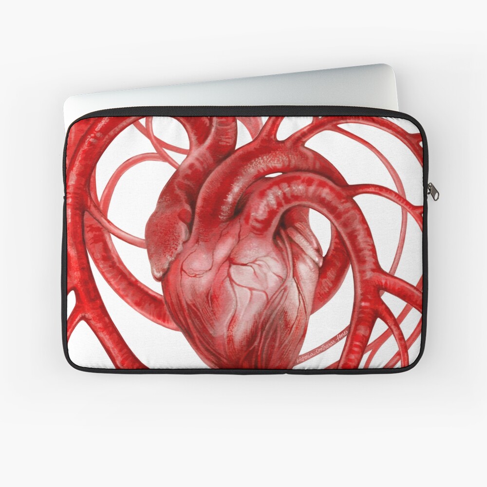 Vista previa del artículo con la obra «Funda para portátil», diseñado y vendido por VictoriaCF.