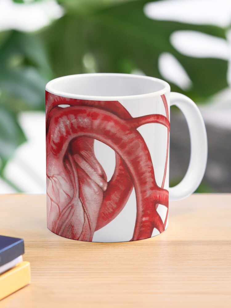 Imagen 1 de 6, Taza de café con la obra Victoria Contreras Flores NAKED, diseñada y vendida por VictoriaCF.