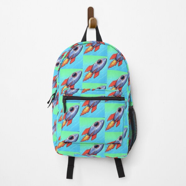 Item preview, Colorful Rocketl to the moon 2 designed and sold by DesignsMjB.