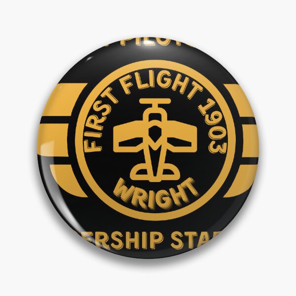 Item preview, First Pilots Club – Wright Brothers 1903 Emblem designed and sold by AirmanTalha.