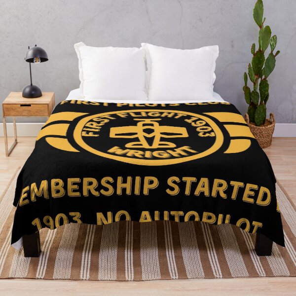 Item preview, First Pilots Club – Wright Brothers 1903 Emblem designed and sold by AirmanTalha.