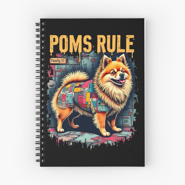 Item preview, Poms Rules designed and sold by Code Pet sometimes Sleep.