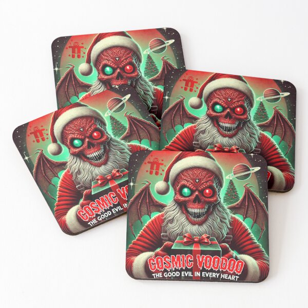 Item preview, Cosmic Voodoo Santa Demon Wings designed and sold by Voodoo Store Paranormal Collections.