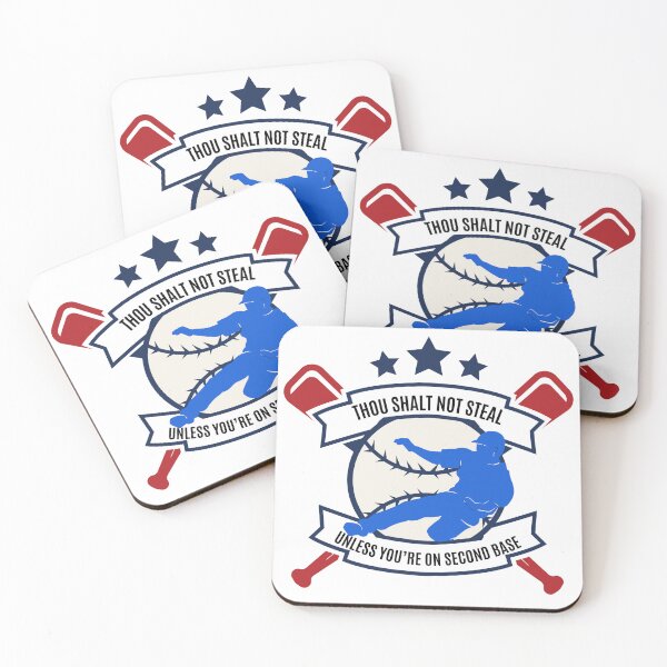 Item preview, Thou Shalt Not Steal, Unless You're On Second Base designed and sold by GiggleGooods.