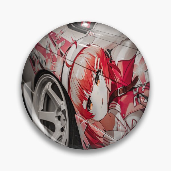 Item preview, Vibrant Anime Car Art designed and sold by ClaraCaptures.