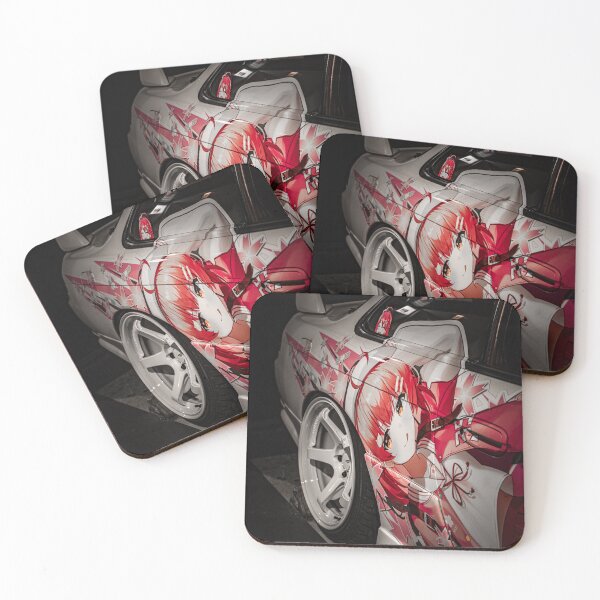 Item preview, Vibrant Anime Car Art designed and sold by ClaraCaptures.