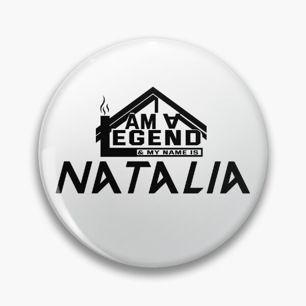 Item preview, I am a Legend & My Name Is Natalia (I am Legendary) designed and sold by koreatvtea.
