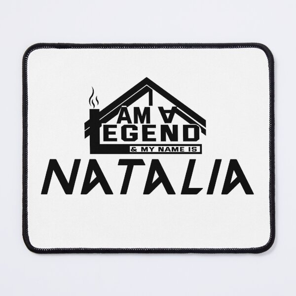 Item preview, I am a Legend & My Name Is Natalia (I am Legendary) designed and sold by koreatvtea.