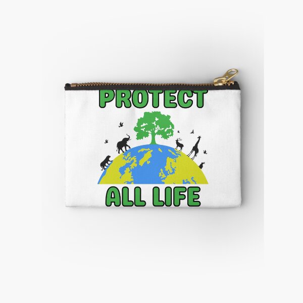 Item preview, Protect All Life Earth Wildlife Conservation Art designed and sold by FreedomAndLove.