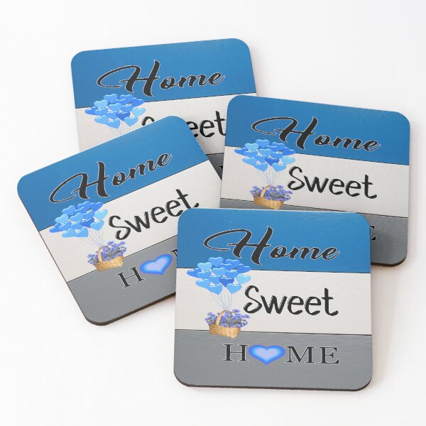 Item preview, Bluer than Blue Cool Pattern Collection - Home Sweet Home designed and sold by Dailywalker22.