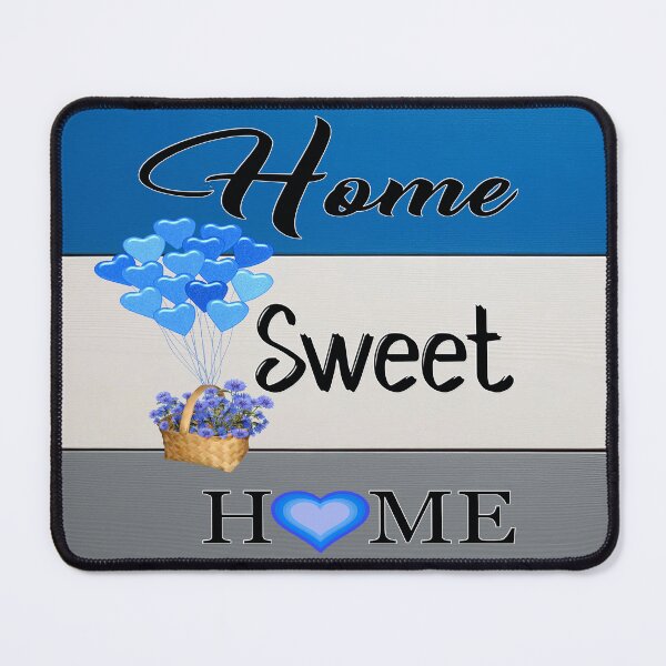 Item preview, Bluer than Blue Cool Pattern Collection - Home Sweet Home designed and sold by Dailywalker22.