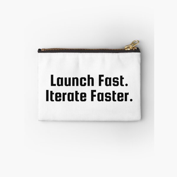 Item preview, Launch Fast. Iterate Faster. designed and sold by Ninjacatoff.