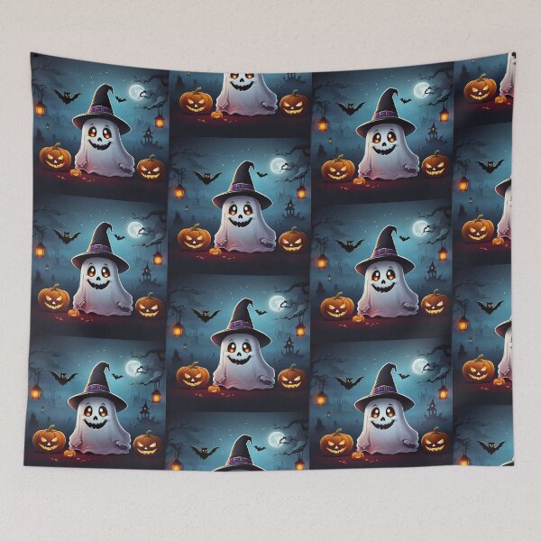 Item preview, Halloween spook cute artwork designed and sold by Vintage Designs +.