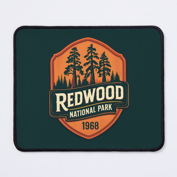 Item preview, Redwood National Park - California designed and sold by GoodOldVintage.