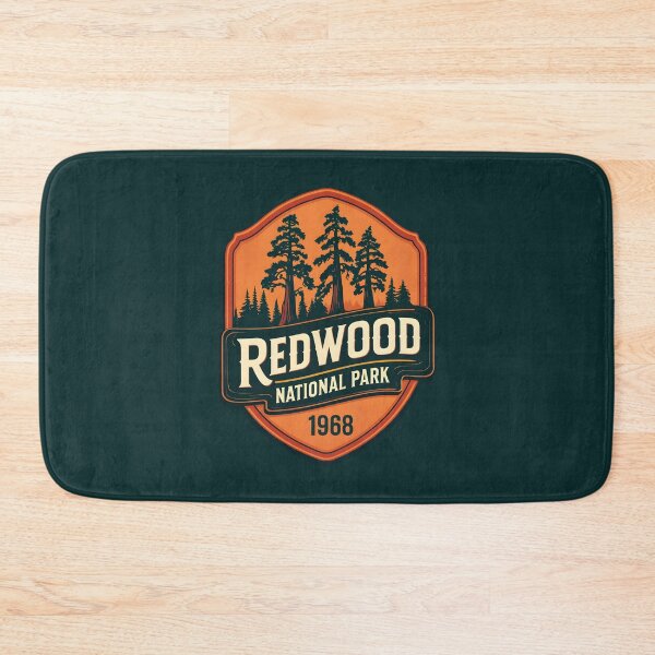 Item preview, Redwood National Park - California designed and sold by GoodOldVintage.