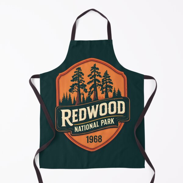 Item preview, Redwood National Park - California designed and sold by GoodOldVintage.