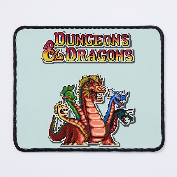 Item preview, 8BIT TIAMAT. DUNGEONS AND DRAGONS - PixelArt designed and sold by SLANLUV.