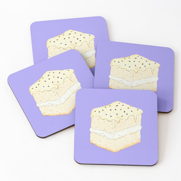Item preview, Australian Passion Fruit Sponge Cake Dessert - Hand-drawn Traditional Baking Illustration Drawing designed and sold by SChristineBrink.