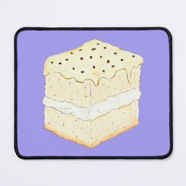 Item preview, Australian Passion Fruit Sponge Cake Dessert - Hand-drawn Traditional Baking Illustration Drawing designed and sold by SChristineBrink.