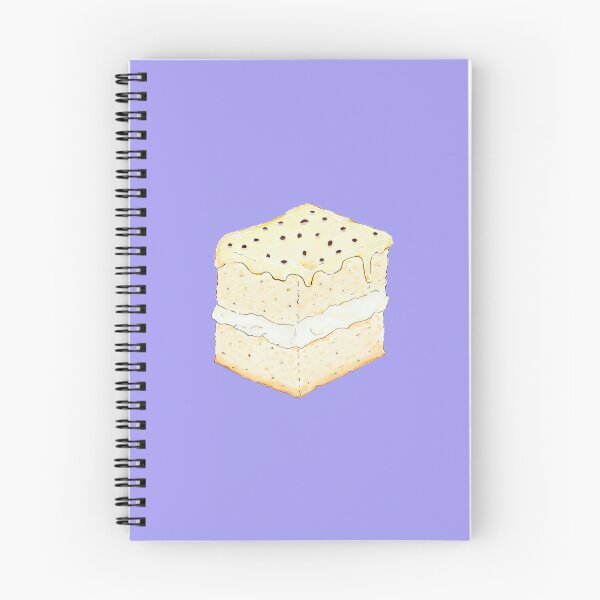 Item preview, Australian Passion Fruit Sponge Cake Dessert - Hand-drawn Traditional Baking Illustration Drawing designed and sold by SChristineBrink.