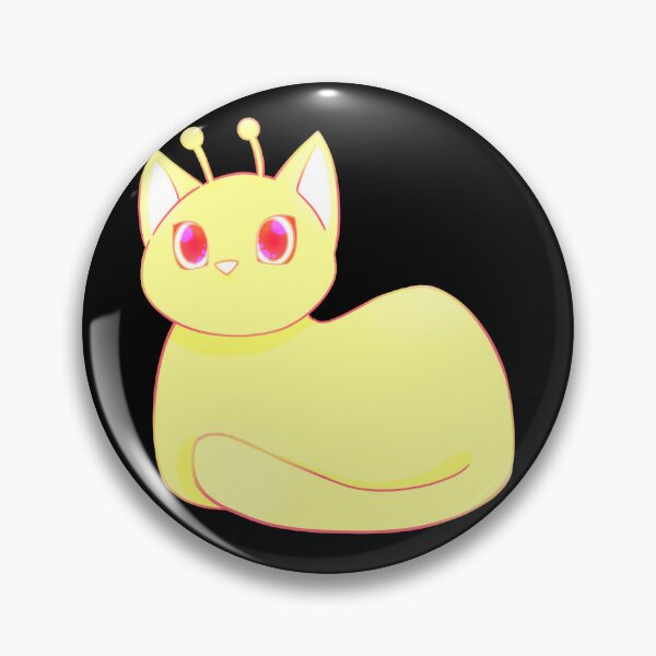 Item preview, Alien Cat Yellow designed and sold by KimikosNerdShop.