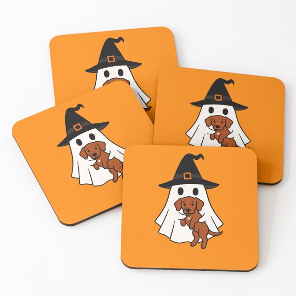 Item preview, Redbone Coonhound Halloween Ghost Witch Hat Mom Dad Kids designed and sold by FurryHavenPH.