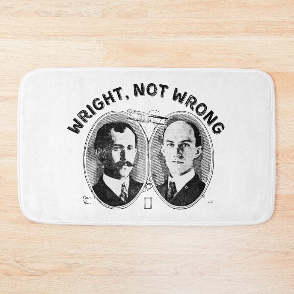 Item preview, Wright, Not Wrong – Vintage Aviation Pun designed and sold by AirmanTalha.