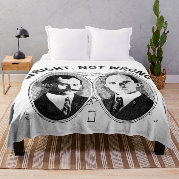 Item preview, Wright, Not Wrong – Vintage Aviation Pun designed and sold by AirmanTalha.