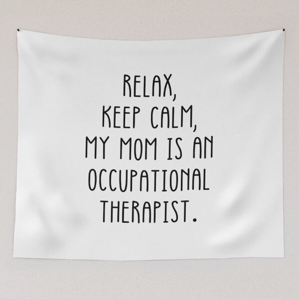 Item preview, Occupational Therapist Mom Funny NewBorn Saying  designed and sold by CuteLovelyDesigns.