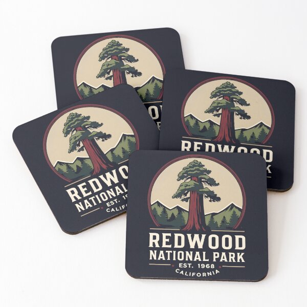 Item preview, Redwood National Park - California designed and sold by GoodOldVintage.