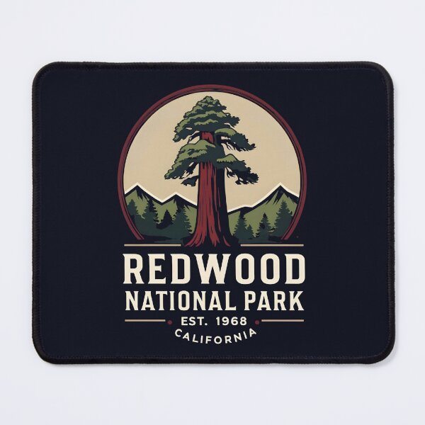Item preview, Redwood National Park - California designed and sold by GoodOldVintage.
