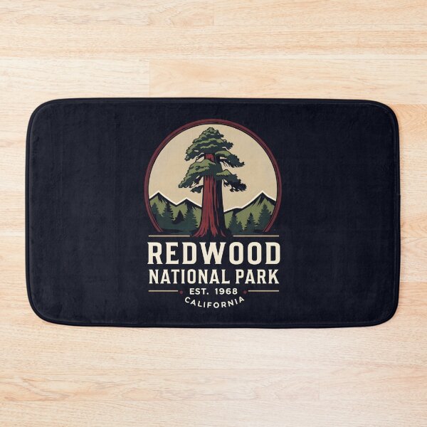 Item preview, Redwood National Park - California designed and sold by GoodOldVintage.