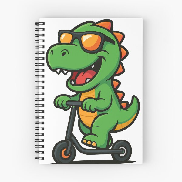 Artikelvorschau, Roller-Dino entworfen und verkauft von Kpmerchify.