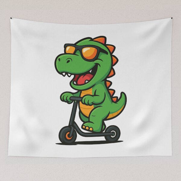 Item preview, Scooter Dino designed and sold by Kpmerchify.
