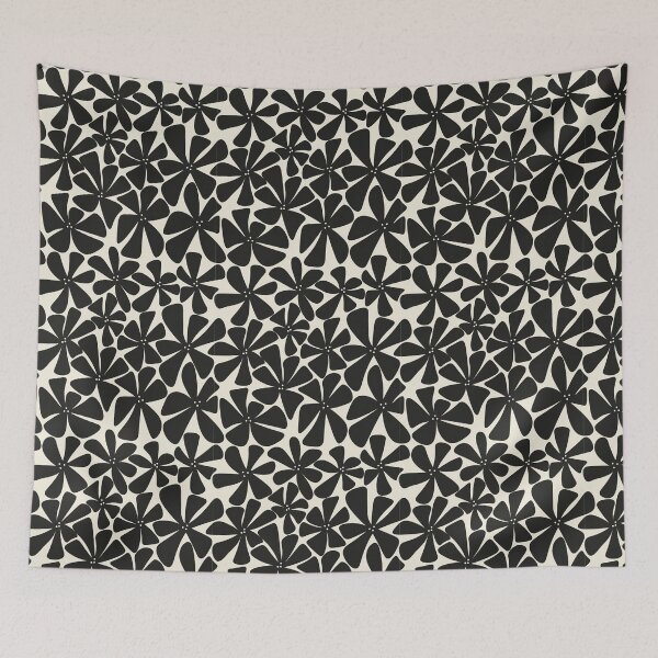Item preview, Black Flowers designed and sold by Karierteblume.