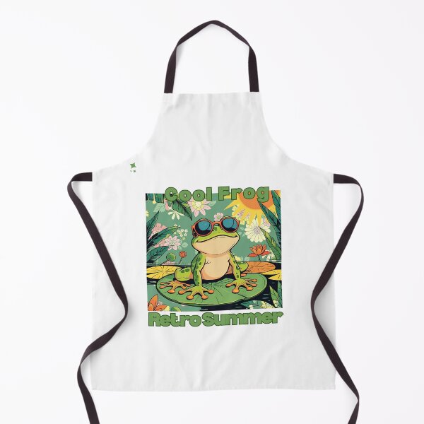 Item preview, Ribbit and Relax | Cool Frog Retro Summer Vibes T-Shirt designed and sold by TheTeeSpark.