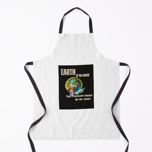 Item preview, Cute Earth and Boy – Humanity Quote Art designed and sold by Pallavii.