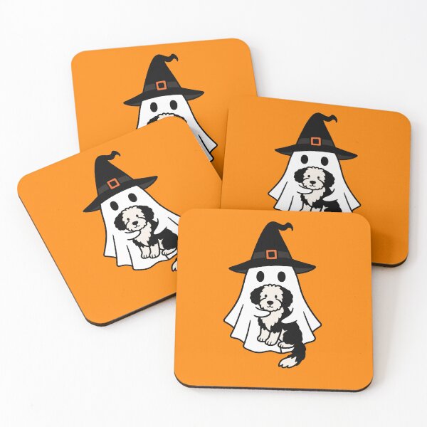 Item preview, Sheepadoodle Halloween Ghost Witch Hat Mom Dad Kids designed and sold by FurryHavenPH.