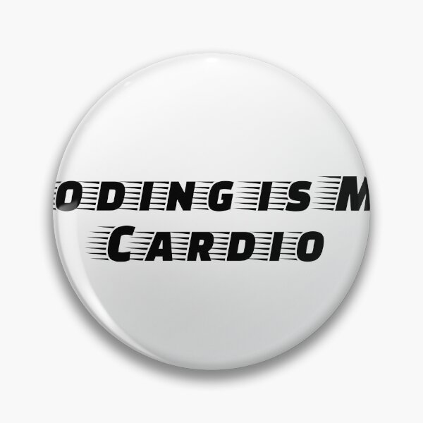 Item preview, Coding is My Cardio designed and sold by Ninjacatoff.