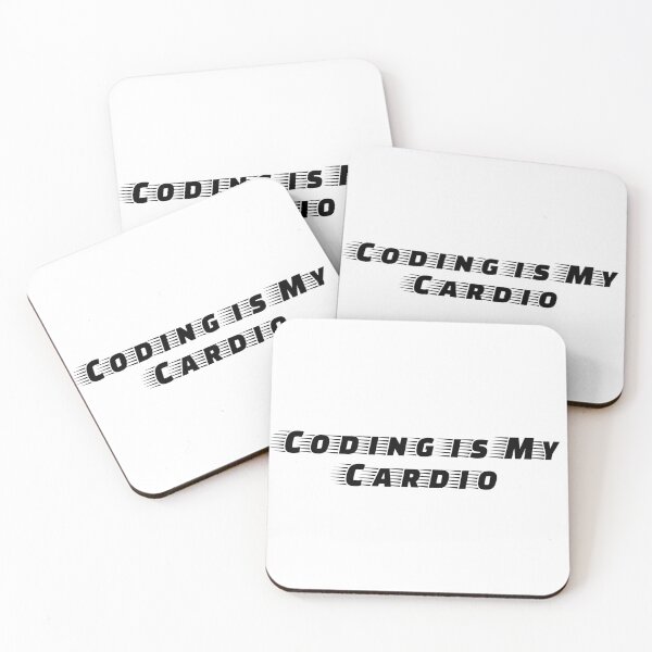 Item preview, Coding is My Cardio designed and sold by Ninjacatoff.