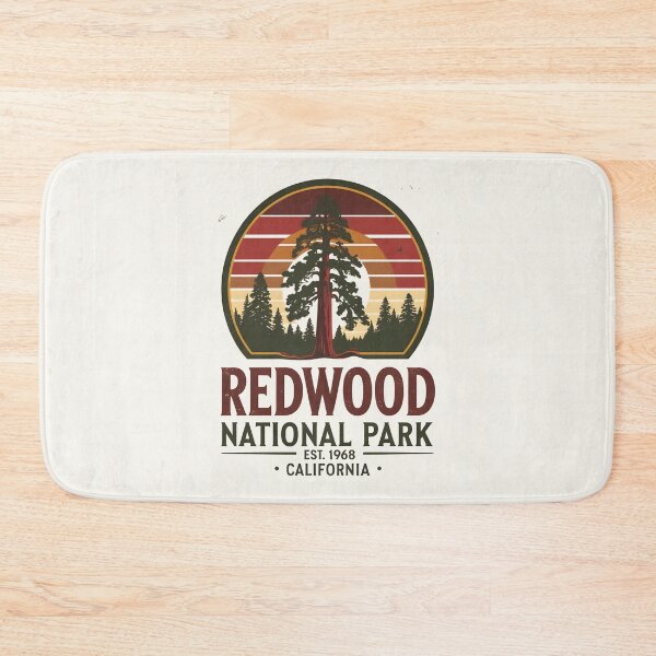 Item preview, Redwood National Park - California designed and sold by GoodOldVintage.