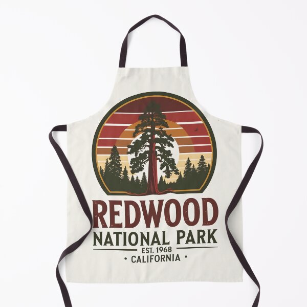 Item preview, Redwood National Park - California designed and sold by GoodOldVintage.