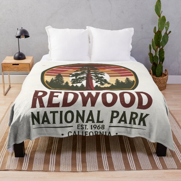 Item preview, Redwood National Park - California designed and sold by GoodOldVintage.
